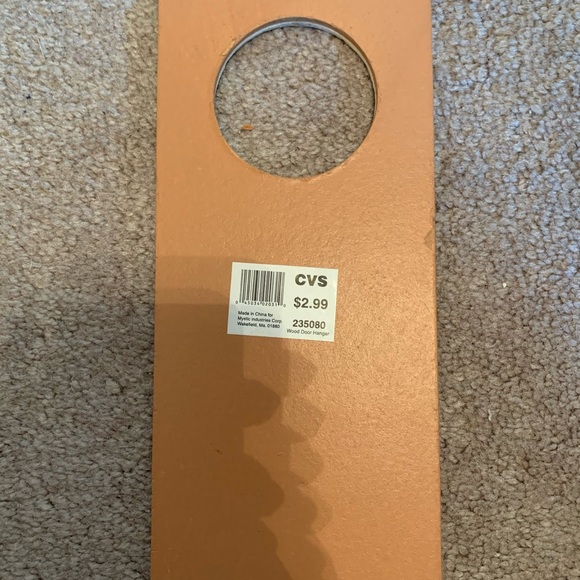 Accents Signpumpkin Door Hanger Cvs Brand Poshmark